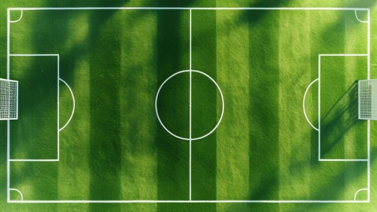 Ảnh flycam sân cỏ bóng đá nhìn từ trên cao, minh họa cho trận Singapore vs Timor Leste ASEAN Cup 2026